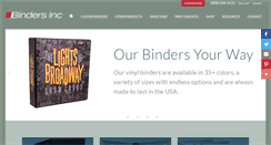 Desktop Screenshot of bindersinc.com